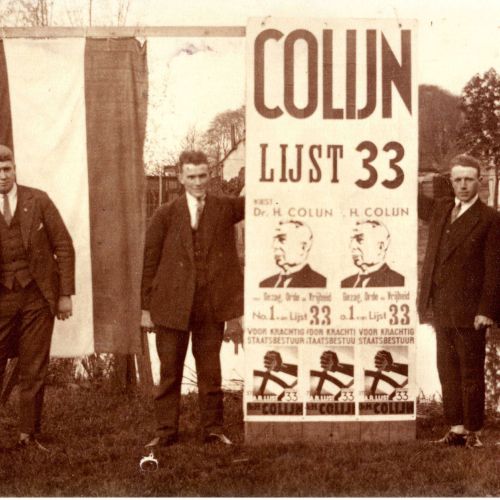 Colijn Lijst 33 poster